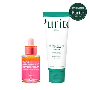 [Purito Official] Radiance Skin Duo I Dark Spot Serum + Post-Acne Cream I Dark Spot Serum + Fungal Acne Safe Cream l Korean Skincare