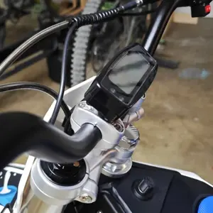 ETM RTR Screen Mount Center Bar Bracket | OEM Display Relocation Mount | Stable Anti-Vibration Dash Screen Holder | Clean Cockpit Setup Easy Install Motorcycle Upgrade ️