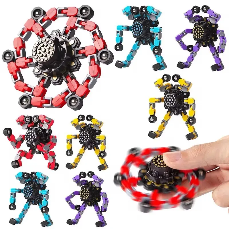 Robot Octopus Fidget Toy – Stress Relief Sensory Desk Toy for Kids & Adults