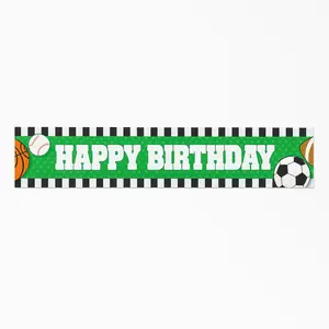 All-Star Sports Birthday Banner