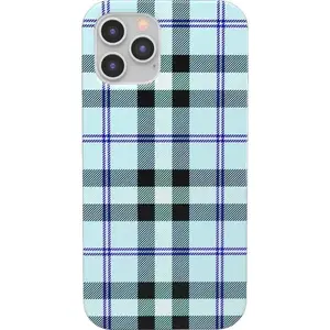 As if! | Light Blue Plaid Case