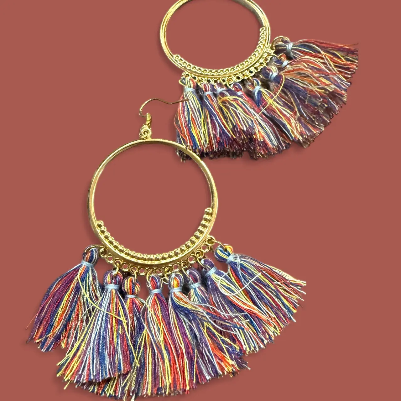 Dancing The Night Away Earrings - Lightweight Tassel Earrings for Nighttime Fun & Special Occasions - Must-Have Dance Party Accessories