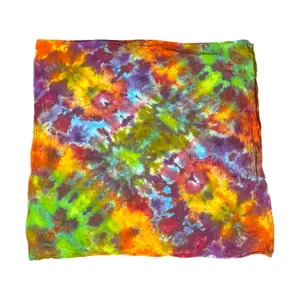 Bandanas Unique One-Of-A-Kind Handmade Tie Dye Ice Dye Bandana
