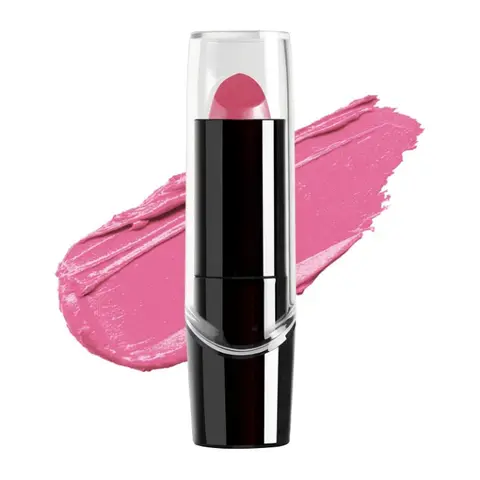 Silky Smooth Moisturizing Lipstick - Beauty Makeup with Vitamins A,E,Macadamia, Hydrating Deep Nourishment, Rich Texture, Softening Lip Care, Buildable Pink Ice Color