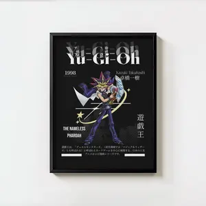 Yu-Gi-Oh Poster Yami Yugi, Anime Wall Art, Japanese Aesthetic Decor (Unframed-Print Only )