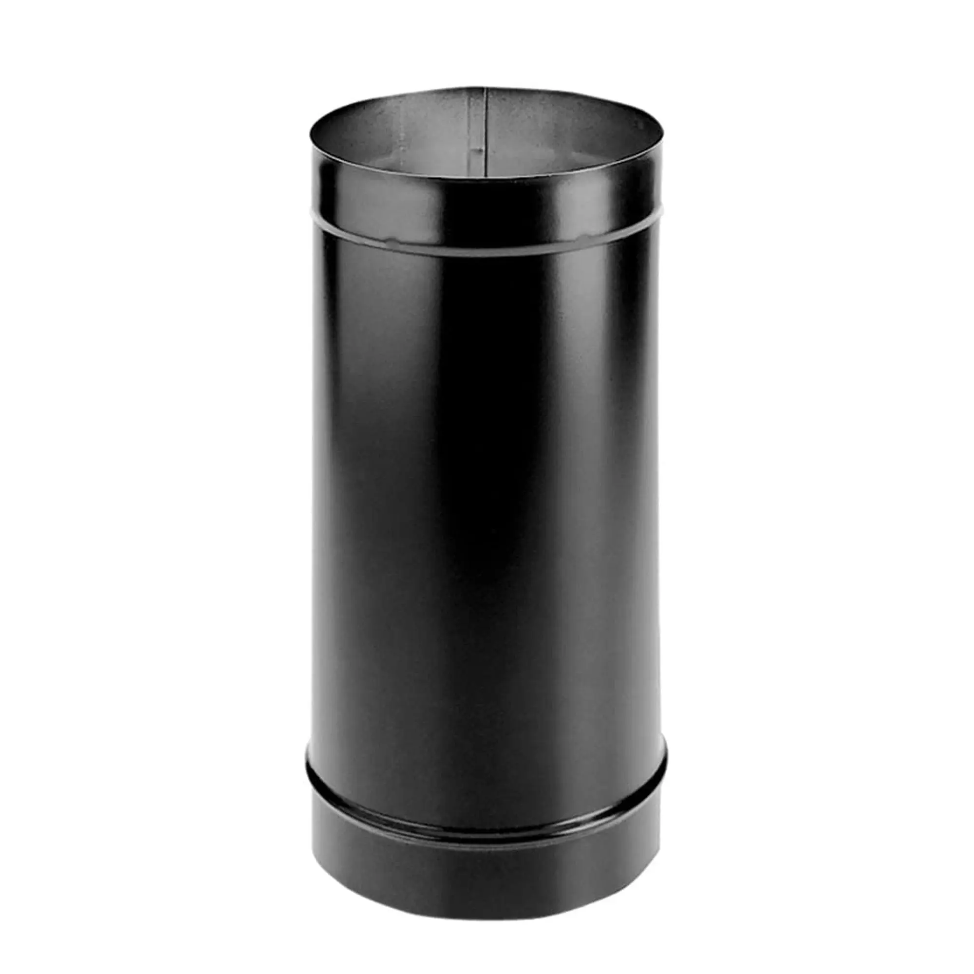 DuraVent DuraBlack 6DBK-12 6 Inch Steel Single Wall Interior Stove Pipe, Black DuraVent DuraBlack 6DBK-12 6 Inch Steel Single Wall Interior Stove Pipe, Black