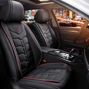 AOMSAZTO Faux Leather Car Seat Covers & Protectors, Airbag-Safe Custom-Fit for GMC Terrain 2010-2024, Front+Rear Wipe-Clean Seat Pads with Manual, Automotive Interior Accessories, Car Seat Protectors fathersdaygift