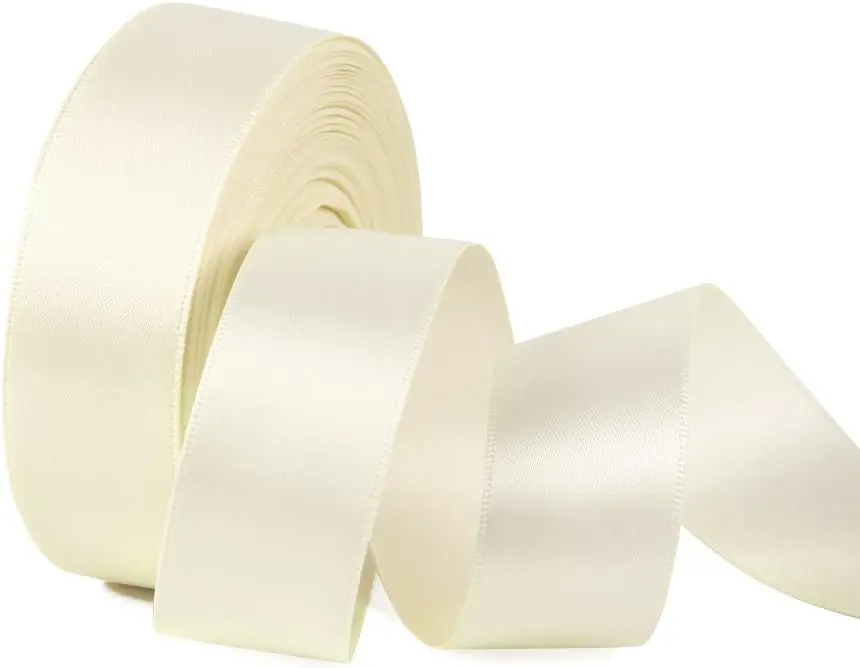 Double  Satin Ribbon 1" Wide x 20 Yards for Party Wedding  Decoration  Craft (810 )