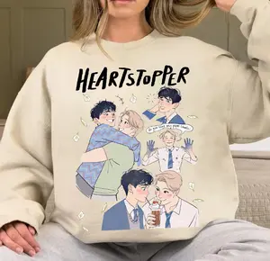 Nick And Charlie Heartstoper Shirt, LGBT Love Unisex TShirt, Sweatshirt Hoodie