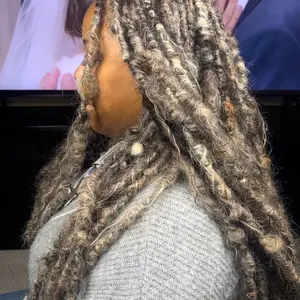 Clouds loc extensions temporary crochet - 20 locs per bundle handmadefully synthetic 20 inch locs 3 bundles for full head