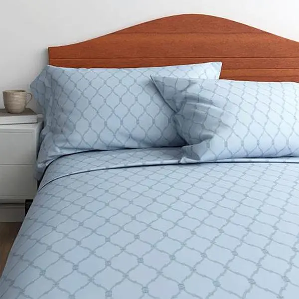 Concierge Collection 400TC Wrinkle Resist Cotton 4-Piece Sheet Set Full