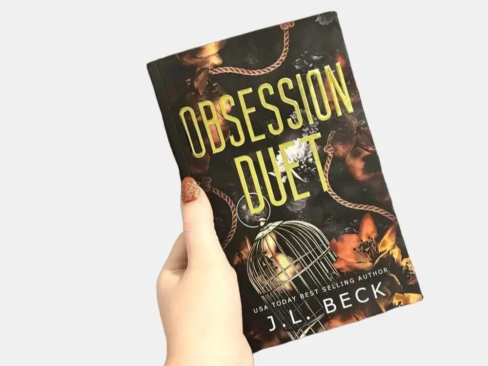 Obsession Duet Omnibus by J.L. Beck – Limited Edition Paperback with Gold Spray Edges, Foiling, and Cruel & Deadly Obsession Secrets Stories