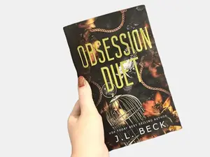 Obsession Duet Omnibus by J L Beck Limited Edition Paperback with Gold Spray Edges and Foiling Cruel & Deadly Obsession Stories