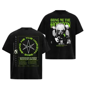 Bring Me The Horizon Ascension Tour 2026 Shirt, Metalcore Band Graphic Tee, BMTH Concert Merch T-Shirt, Retro Rock Music Fan Shirt, Unisex Streetwear Tour Tee