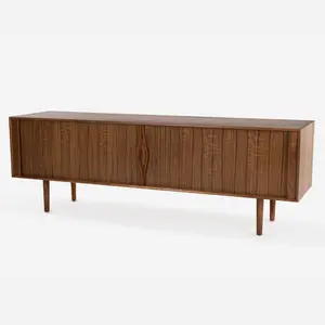 Solid Walnut Credenza