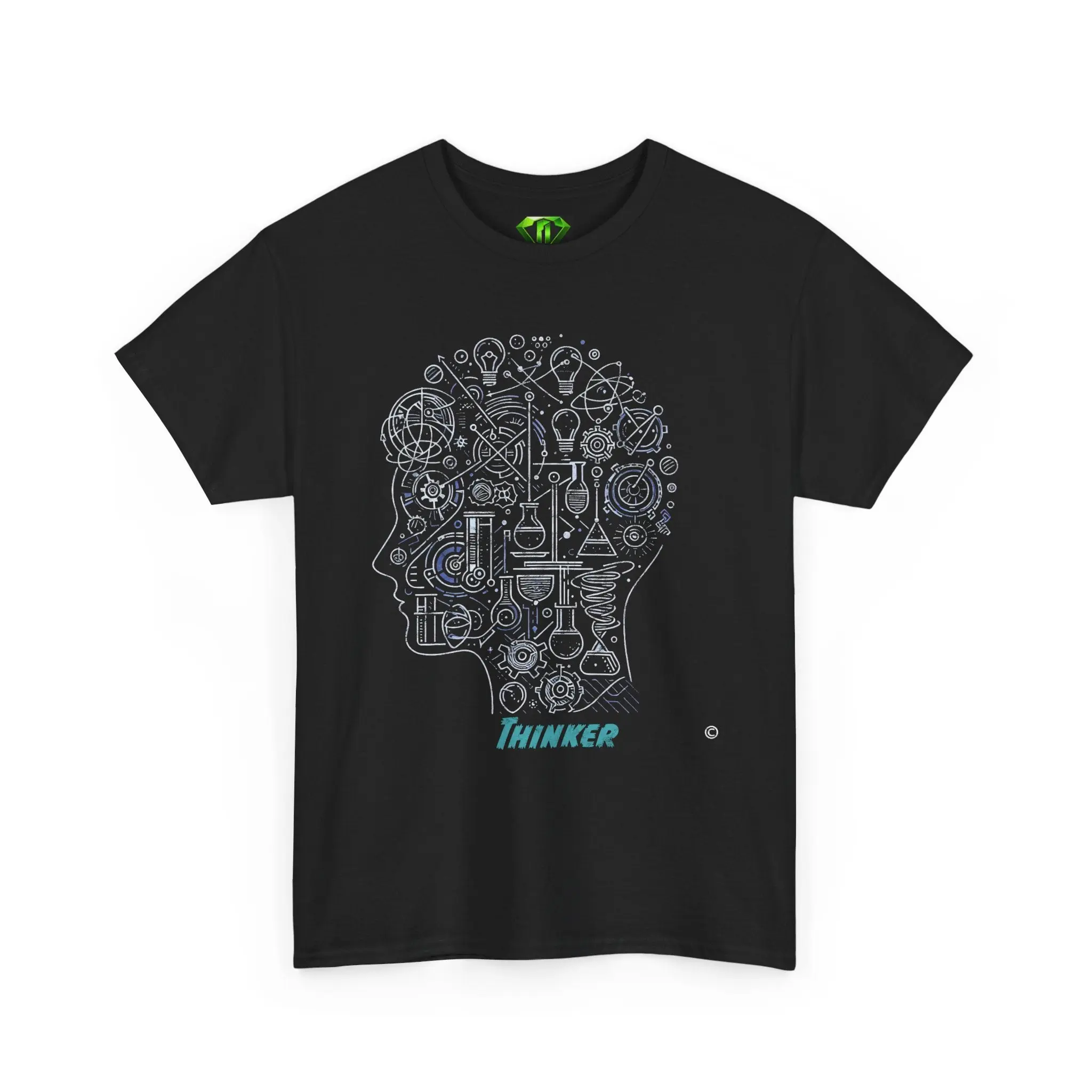 Thinker  - Small-4XL , Gildan 5000 100% Cotton, Unisex T-shirt, Men's T-shirt, Women's T-shirt,