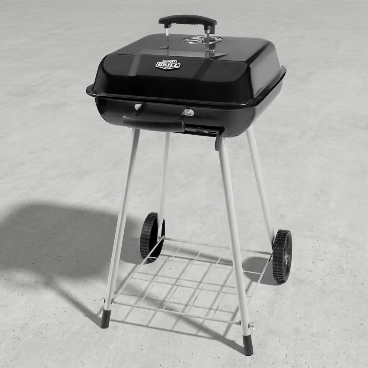 Expert Grill 17.5-Inch Charcoal Grill with Wheels, Adjustable Dampers Expert Grill 17.5-Inch Charcoal Grill with Wheels, Adjustable Dampers