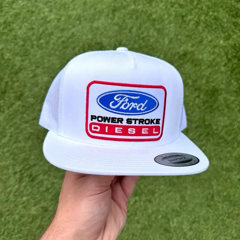 Ford Power Stroke Diesel Flat Bill Snapback Adjustable Snap  display picture 1