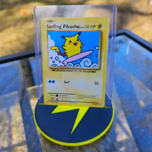 3D Printed Lighting Pokemon Top Loader Holder Pikachu