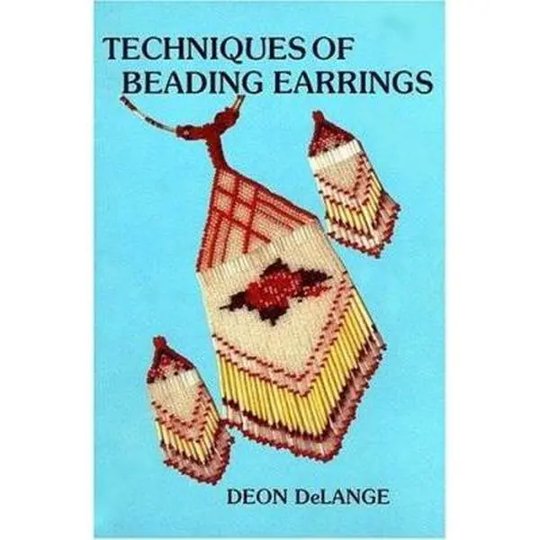 USED Book - Techniques of Beading Earrings by Deon Delange (Paperback) - english