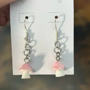 Mushroom Dangle Earrings