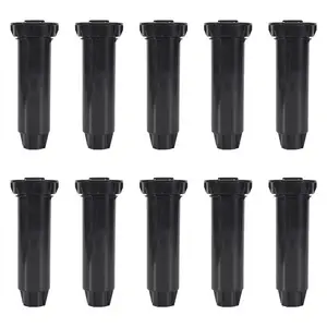 10Pcs Pop-Up Sprinkler Lawn Tool Spray-Head for Garden Supplies 360 Degree Irrigation Equipment Gear Sprinkler