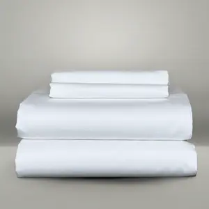 Truuce King Size Sheet Set - 300 Thread Count Luxe Sateen 100% Long Staple Cotton with OEKO-TEX Certified Comfortable Duvet Top Included