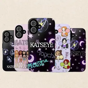 Katseye K-pop Girl Group Phone Case, Chaos Tour Cover