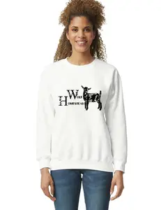 Wolf Homestead Logo, Gildan Brand unisex-adult Fleece Crewneck Sweatshirt