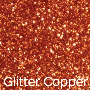 Copper Glitter PARART 3D Puff Heat Transfer Vinyl (HTV)