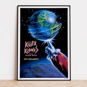 Killer Klowns from Outer Space - Movie Poster |  | High Quality Ready To Print