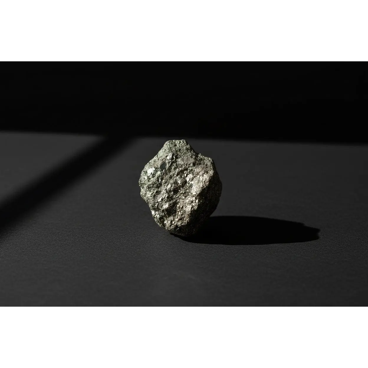 Natural Pyrite Stone - Raw Metallic Iron Sulfide Mineral Specimen
