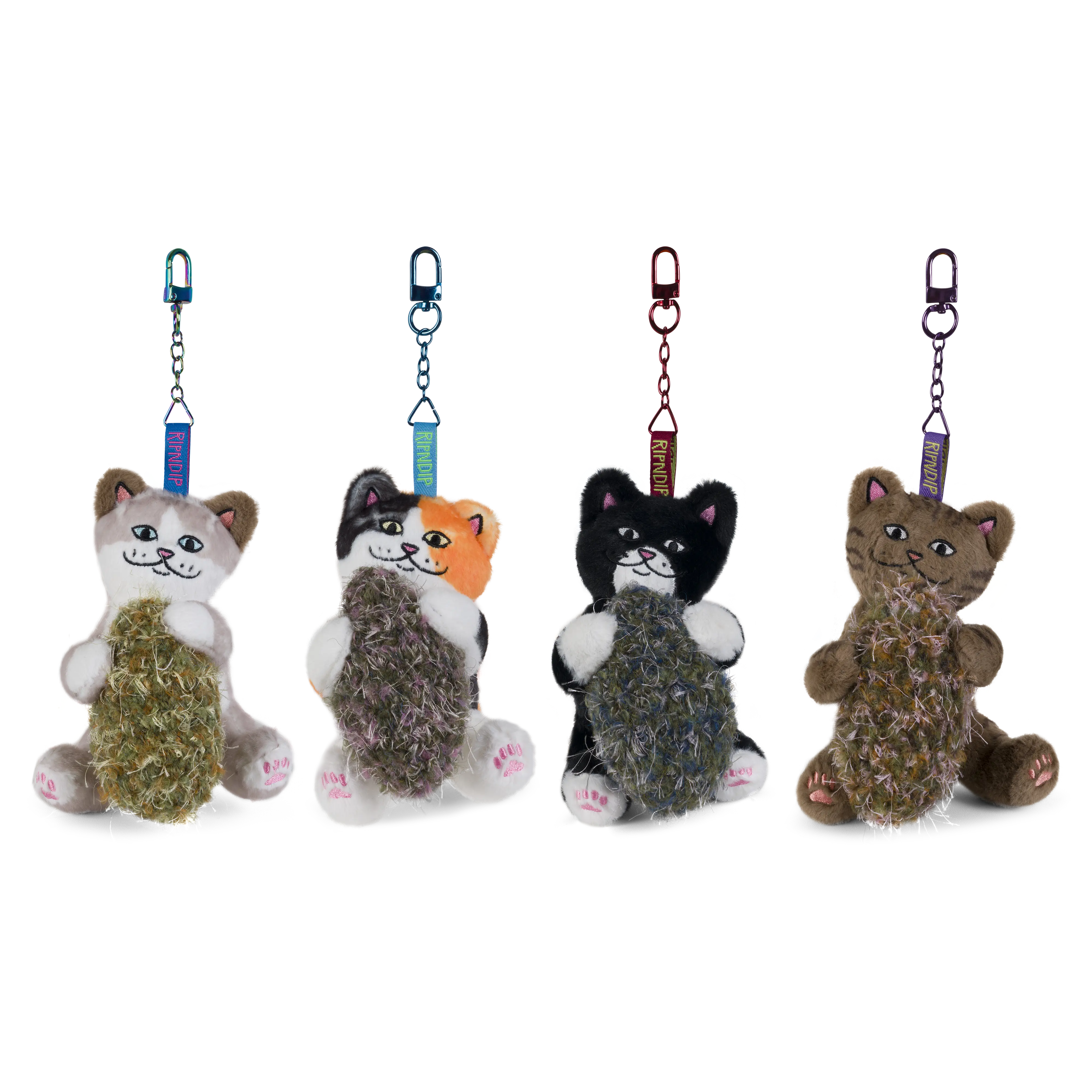 RIPNDIP Nerm Nugs 2.0 Assorted Mystery Bags - Collectible Keychains Set of 4