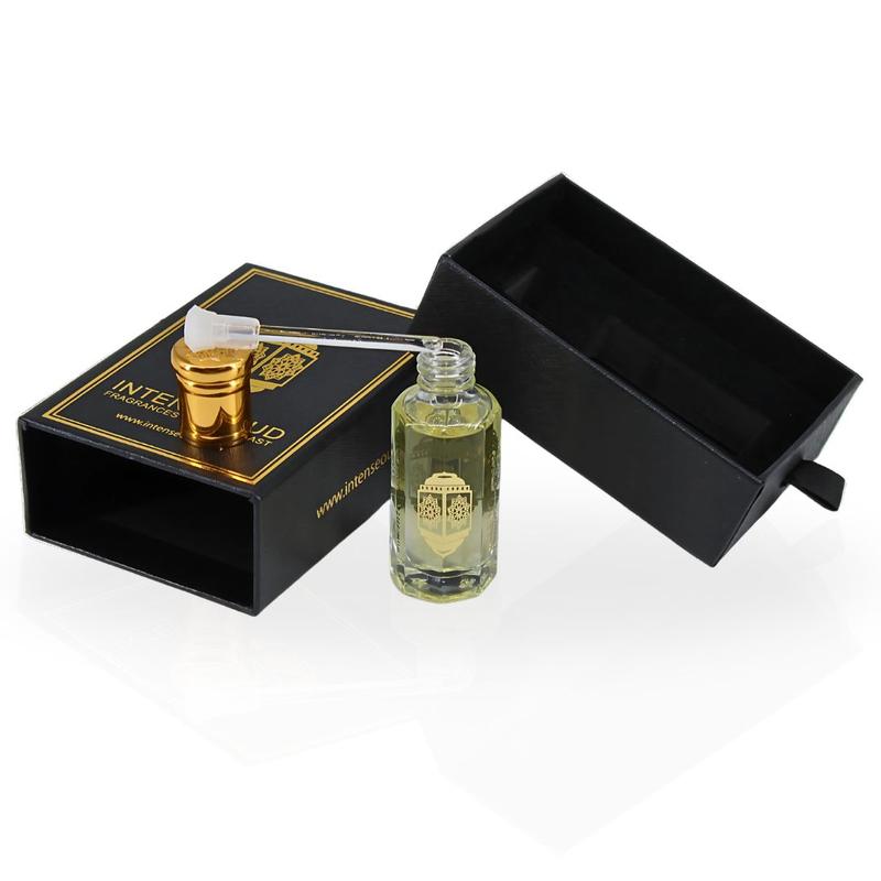 Rouje Perfume Oil 12ML (0.40 OZ) With Black Gift Box By Intense Oud | Sweet Red Fruits & Saffron With A Woody Base.