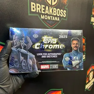 2025 Topps Marvel Studios Chrome Hobby Trading Cards