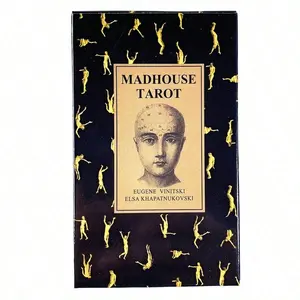 78Cards Madhouse Tarot Tarot Card Decks Party Board Game Fate Card Fortune Telling Card Game Classic Tarot Cards