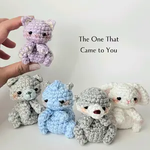 Handmade Crochet Animal Doll – 3 Inch Amigurumi (Choose Your Animal or The One That Came to You)