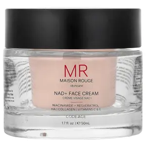 Codeage Maison Rouge, NAD+ Face Cream, 1.7 fl oz (50 ml)