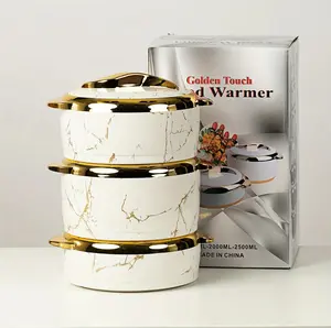 3 Pcs Golden Touch Food Warmer