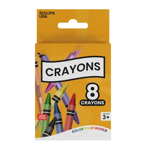Standard Crayons - 8-count, Assorted Classic Colors