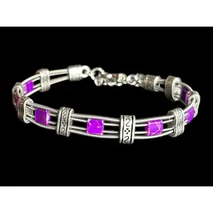 Purple Rain - * Guitar String / Bohemian / Western / Handcrafted / Bracelet / Music / Unique / Gift / Jewelry