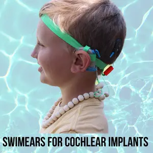 Swimears Headband & Necklace for Cochlear Implants