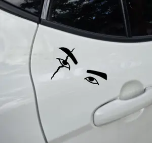 Peeker Eyes Suga 7 Inch Vinyl Decals UV Resistant Waterproof for Cars Laptops and More Decorative Stickers