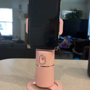 Product Review of auto Face Tracking Tripod, Mother's Day Gift,No App Required, 360° Rotation Face Body Phone Camera Mount Smart Shooting Phone Tracking Holder for Live Vlog Streaming Video, Rechargeable Battery Accessories Selfie from N** ** S** M** J**S