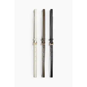 H&M 3-pack narrow belts