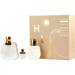 Chloe Nomade Set-Eau De Parfum Spray 2.5 Oz & Body Lotion 3.4 Oz & Eau De Parfum 0.17 Oz Mini For Women