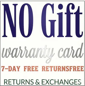 NO GIFT ! ! ! WARRANTY CARD