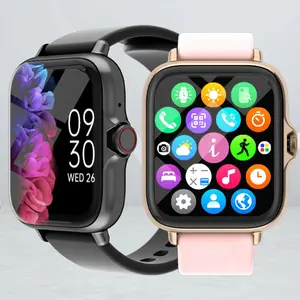 1.83'' Waterproof Bluetooth GPS Smart Watch - Wearable Wristwatch with Call Answering, Message Alerts, Sleep Monitoring, Sports Pedometer for iPhone & Android Outdoor Use