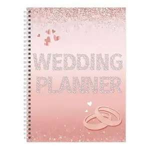 Romantic Wedding Planner Book, Includes Countdown, Budget Sheet, To-Do List, Venue & Supplier Info Pages, Seating Chart