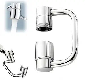 2026 New 2 Modes Universal Sink Faucet for Splash Reduction, 1440° Rotatable Faucet Aerator Extension, 1080° Rotating Multifunctional Faucet Extender for Bathroom Sink Kitchen